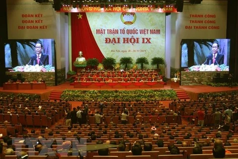 9th National Congress of Vietnam Fatherland Front opens 