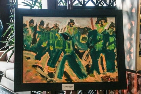 Art exhibition by children with autism opens in Hanoi