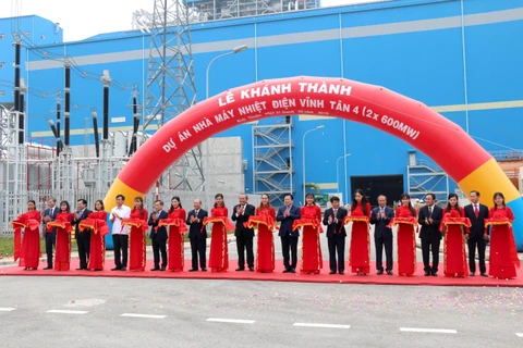 Vinh Tan 4 thermal power plant inaugurated