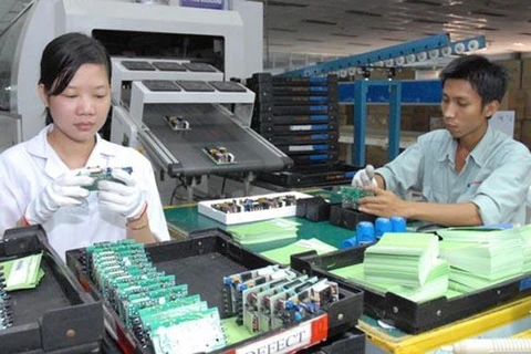 Vinh Phuc: revenue from electricity, electronics support firms increases 8%