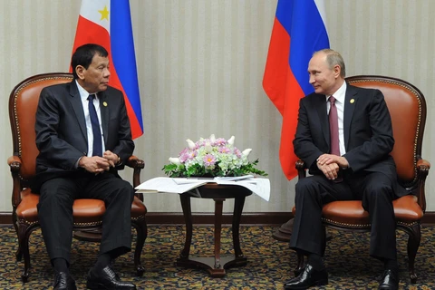 Philippine President visits Russia