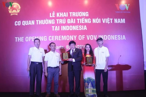 VOV launches representative office in Indonesia