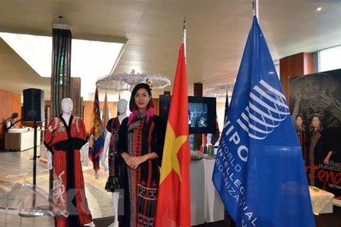 Vietnam silk, brocade exhibition underway in Geneva 