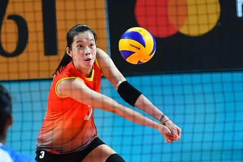 Vietnamese girl to play for Japan volleyball club