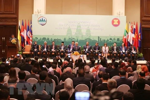 15th ASEAN ministerial meeting on environment opens in Cambodia