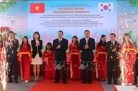 RoK-funded sewage treatment plant inaugurated in An Giang