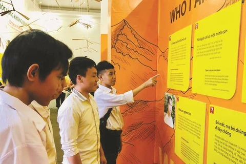 Hanoi exhibition shares orphans’ dreams