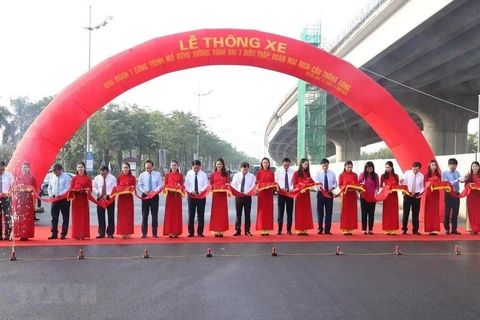 Section of Hanoi’s ring road No.3 open to traffic 