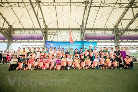 Football tourney in Japan supports Vietnamese people after disaster