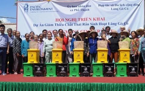 “Village without waste” project implemented in Quang Ngai 