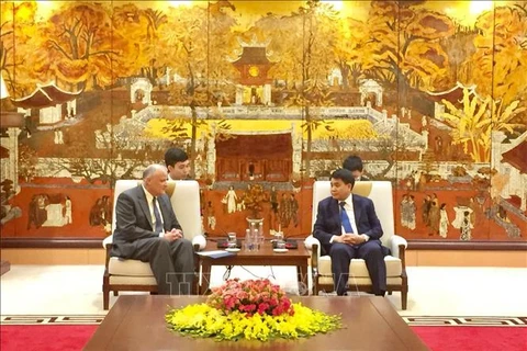 Hanoi leader welcomes delegation of LDS Church 