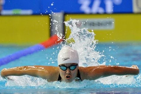 Vietnamese swimmer wins silver at Military World Games in China