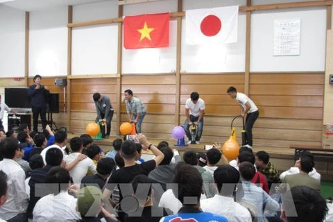 Japanese firm holds festival for Vietnamese apprentices