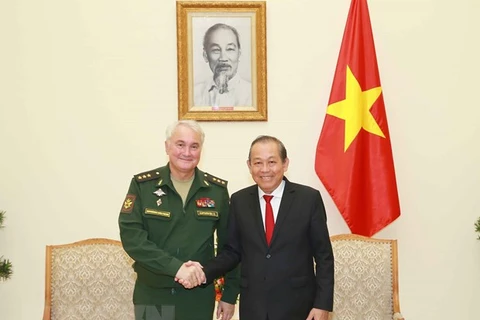 Deputy PM receives Russian Deputy Defence Minister 