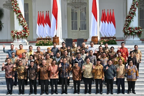 Indonesian President announces new cabinet lineup