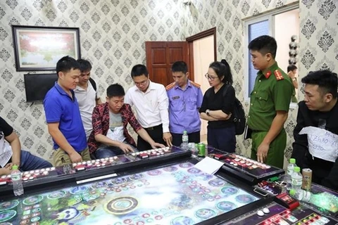 Bac Ninh police break five Chinese-owned gambling dens