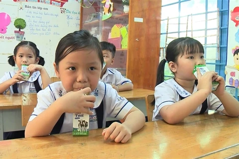 HCM City launches school milk programme
