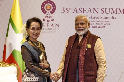 India aims to boost bilateral cooperation with Myanmar