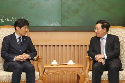 Deputy PM welcomes Governor of Japan’s Gunma Prefecture