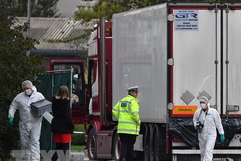 Security ministry announces list of victims of UK lorry incident