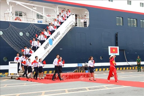 Ship for Southeast Asian Youth Programme arrives in Vietnam