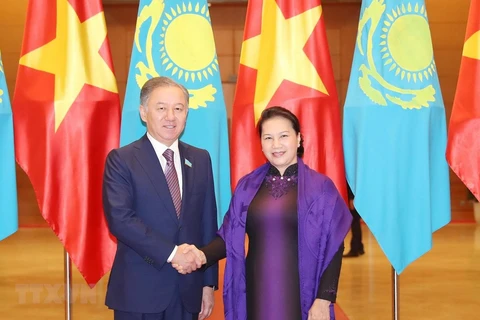 Vietnamese, Kazakhstani top legislators hold talks 