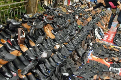 Cambodia enjoys surge in export of footwear, travel goods