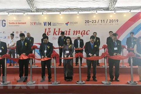 Exhibitions display textile-garment, footwear machinery, accessories 