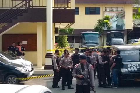 Indonesia: 74 terror suspects arrested after bombing on Sumatra island