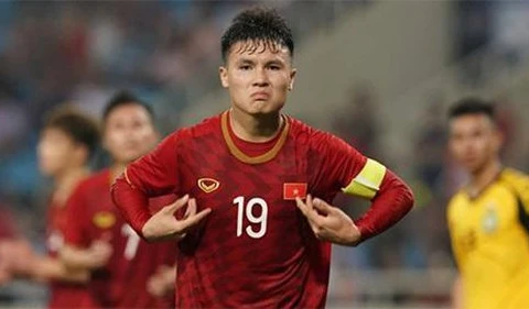 Midfielder Nguyen Quang Hai to captain U22 Vietnam in SEA Games