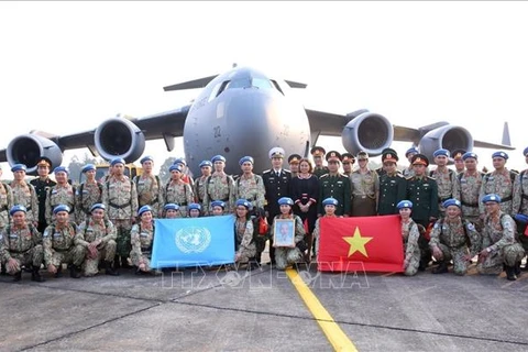 Ministry bids farewell to peacekeepers to join UN mission 