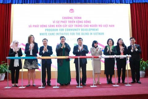 Vietnam introduces white cane programme to support blind people