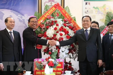 VFF President extends Christmas greetings in Dak Lak 