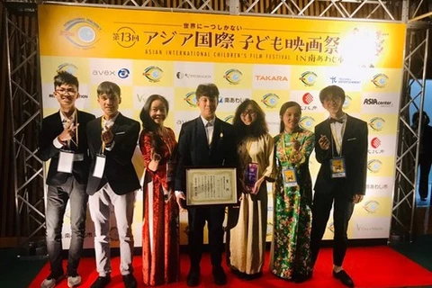 Hanoi students honoured at Asian International Children’s Film Festival