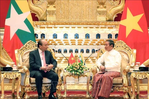 Vietnam, Myanmar issue joint statement 