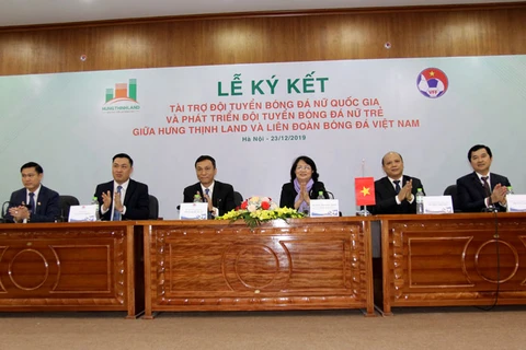 Hung Thinh Land to sponsor Vietnam’s women’s football for next five years