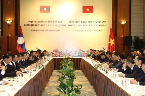Annual Vietnam – Laos border meeting held in Hanoi 