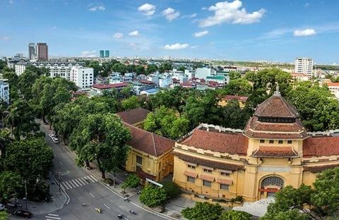 Hanoi charming with unique architecture 