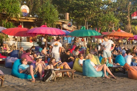 Tourists flock to Bali to celebrate New Year’s Eve 