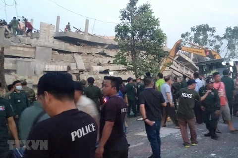 Cambodia: At least seven killed in building collapse