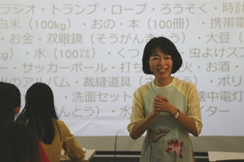 Japanese teacher with a love for Vietnam