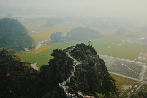 Two Vietnamese landscapes aired on Korean television