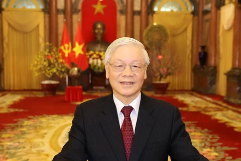 Leaders of Vietnam, Russia exchange congratulations on diplomatic ties 