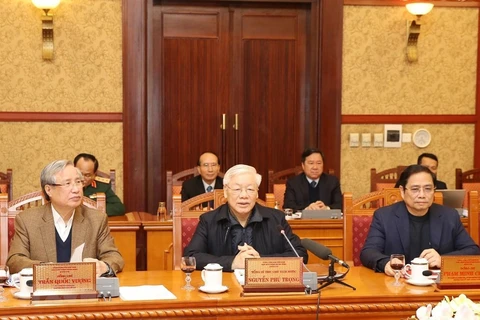 Top leader chairs meeting of Party Central Committee’s Secretariat 