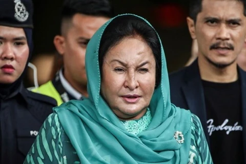 Wife of ex-Malaysian PM fails to appear in court