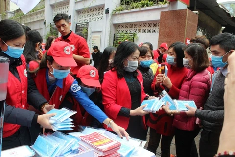 Vietnam Red Cross Society launches anti-nCoV campaign