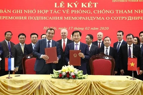 Vietnam, Russia upgrade anti-corruption cooperation