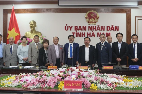Japan’s friendship association learns about investment climate in Ha Nam