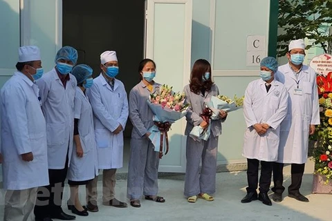 Two COVID-19 patients in Vinh Phuc discharged from hospital