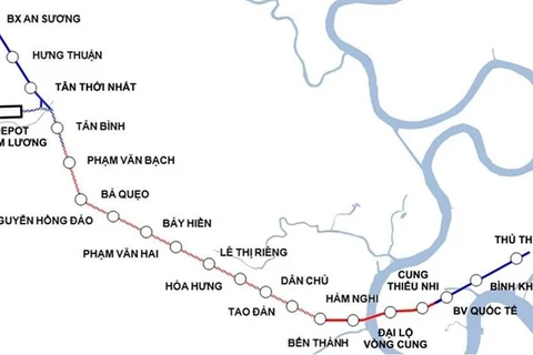 Work on HCM City’s Metro Line No.2 to begin next year